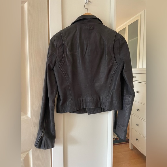 Madewell x Veda Motorcycle Leather Jacket - Picture 5 of 6